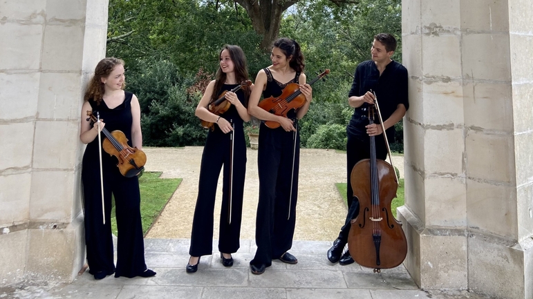 Neujahrskonzert auf dem Kultur Gut Hasselburg "Alles Walzer" - "Alles Walzer" mit dem Triton Quartett