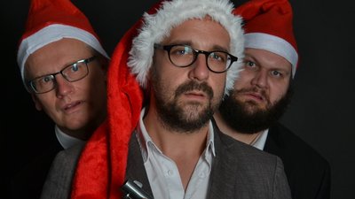 Weihnachten mit den drei Herren: Live-Crimedy